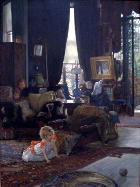 James Jacques Joseph Tissot Hide and Seek